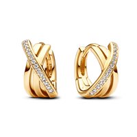 Orecchini Pandora Donna in Lega metallica Zirconia 263150C01 - 263150C01